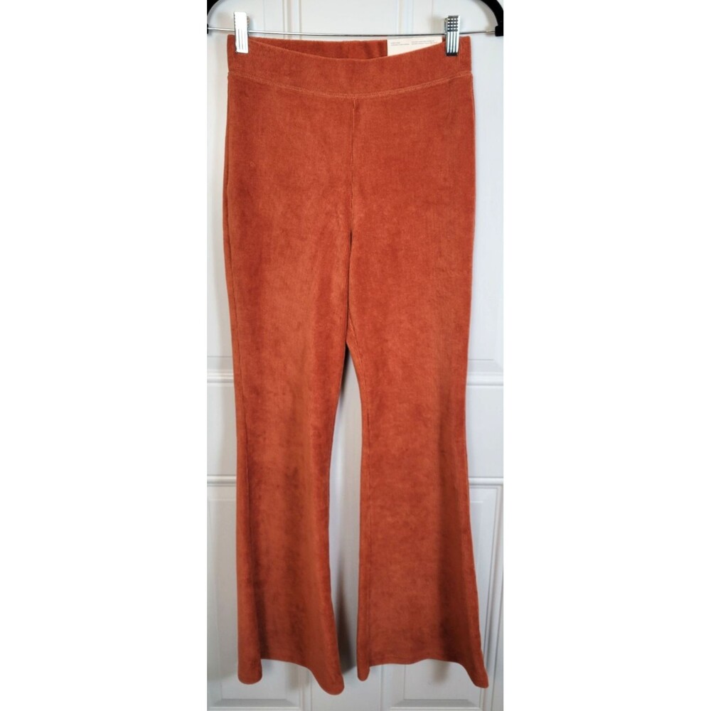 NWT American Eagle Super Hi-Rise Corduroy Flare Leggings Size S